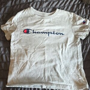 Champion Kids Light Gray Short Sleeve Tee